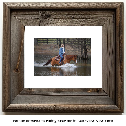 family horseback riding near me in Lakeview, New York